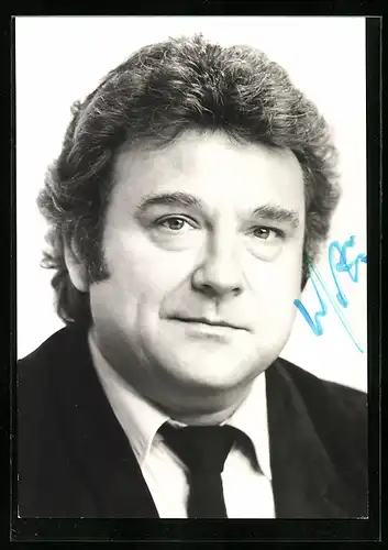 AK Opernsänger Hans Sotin, mit original Autograph