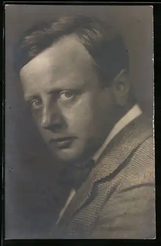 AK Opernsänger Karl Seydel im Anzug mit Fliege