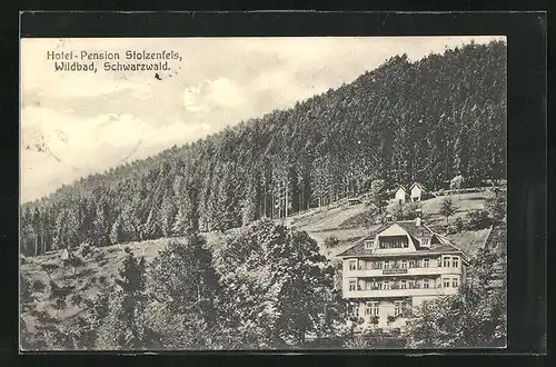 AK Wildbad, Hotel und Pension Stolzenfels