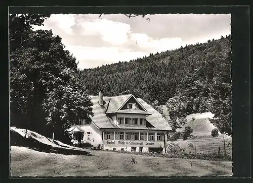AK Atdorf / Herrischried, Blick zum Gasthof Mühle