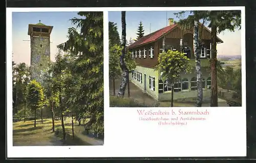 AK Weissenstein, Unterkunftshaus und Aussichtsturm