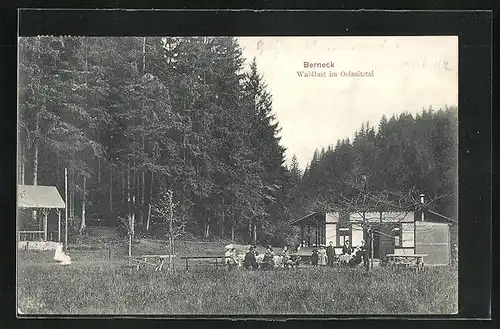 AK Berneck, Café Waldlust im Oelschnitztal