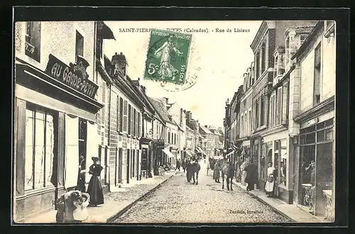 AK Saint-Pierre-sur-Dives, Rue de Lisieux