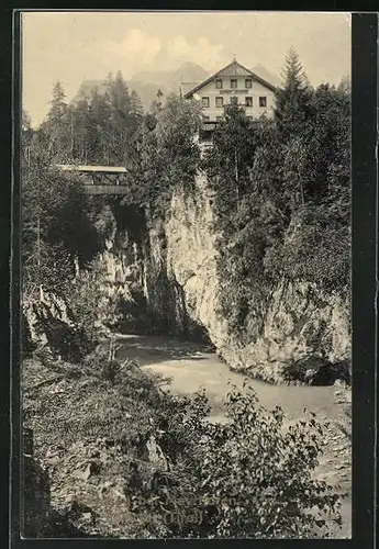 AK Mayrhofen, Gasthaus Hochsteg im Zillertal