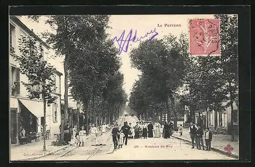 AK Le Perreux, Avenue de Bry