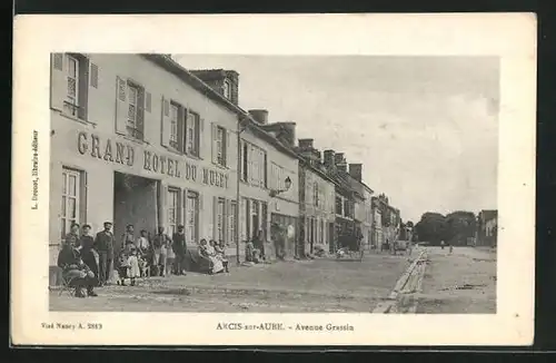 AK Arcis-sur-Aube, Avenue Grassin