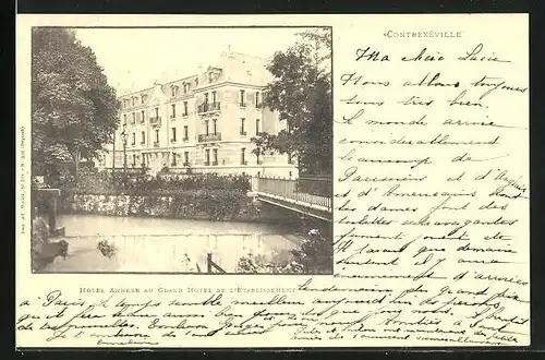 AK Contrexéville, Hotel Annexe au Grand Hotel de l'Etablissement
