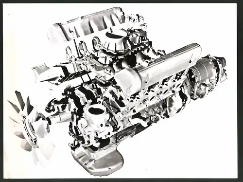 Fotografie Mercedes Benz 5000ccm V8 Motor, Kennung C28 256