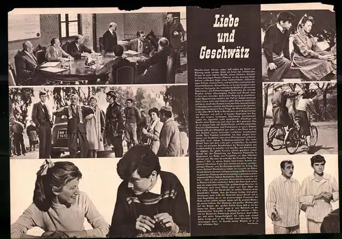 Filmprogramm PFP Nr. 68 /59, Liebe und Geschwätz, Vittori De Sica, Elisa Vegani, Regie Alessandro Blasetti