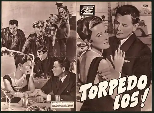 Filmprogramm DNF Nr. 4295, Torpedo Los!, Glenn Ford, Ernest Borgnine, Drehbuch Richard Sale u. William Wister Haines