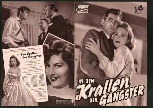 Filmprogramm DNF, In den Krallen der Gangster, Michael Craig, Brenda de Banzie, Drehbuch Robert Bucker u. Bryan Forbes