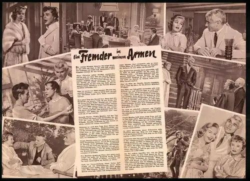 Filmprogramm DNF Nr. 4328, Ein Fremder in meinen Armen, Jeff Chandler, June Allyson, Regie Helmut Käutner