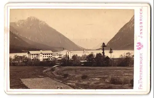 Fotografie Fr. Unterberger, Innsbruck, Ansicht Pertisau am Achensee, Panorama