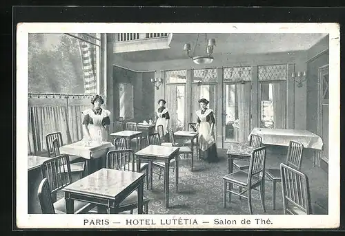 AK Paris, Hotel Lutétia, Salon de Thé