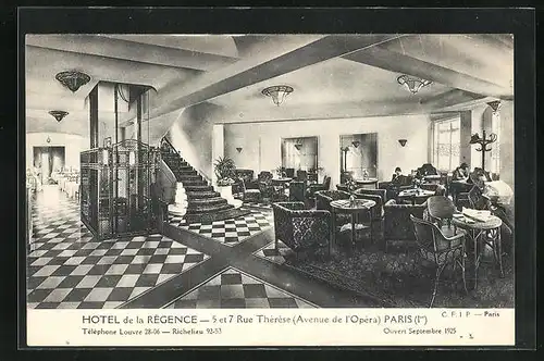 AK Paris, Hotel de la Régence, 5 et 7 rue Thérèse