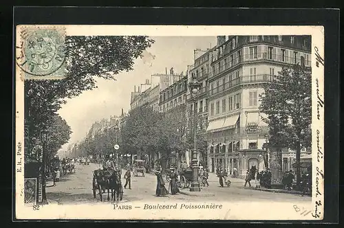 AK Paris, Boulevard Poissonnière