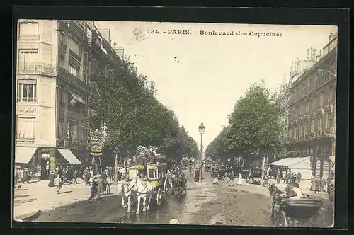 AK Paris, Boulevard des Capucines