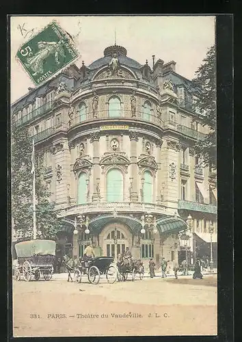 AK Paris, Théatre du Vaudeville