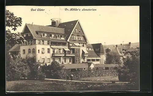AK Bad Elster, Dr. Köhler's Sanatorium