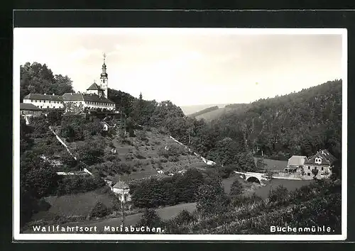 AK Mariabuchen, Blick auf die Buchenmühle