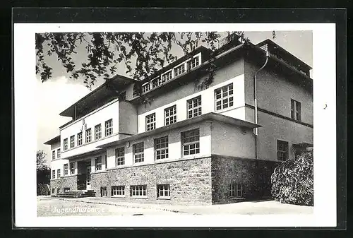 AK Rüdesheim / Rh., Jugendherberg Rüdesheim