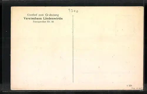 AK Bad Godesberg a. Rh., Aennchen-Haus und die Godesburg