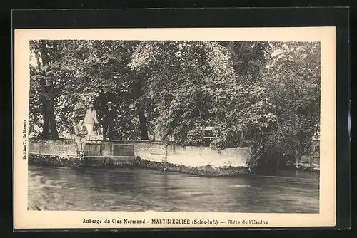 AK Martin-Église, Auberge du Clos Normand, Rives de l`Eaulne