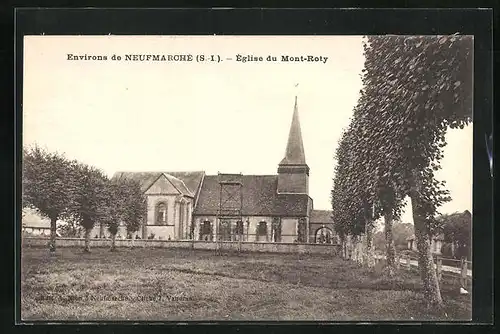 AK Neufmarché, Eglise du Mont-Roty