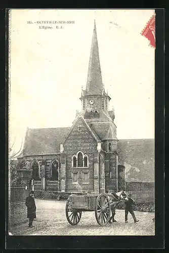 AK Octeville-sur-Mer, l'Eglise