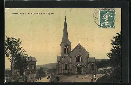 AK Notre-Dame-de-Bondeville, l'Eglise