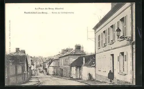 AK Neufchatel-en-Bray, Route de Gaillefontaine