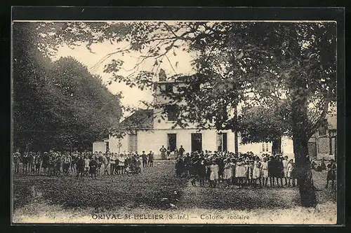 AK Orival-St-Hellier, Colonie scolaire