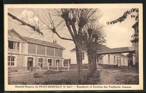 AK Petit-Quevilly, Hôpital Hospice, Buanderie et Pavillon des Vieillards, Femmes