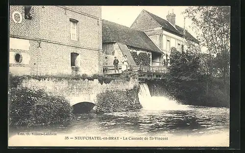 AK Neufchâtel-en-Bray, La Cascade de St-Vincent