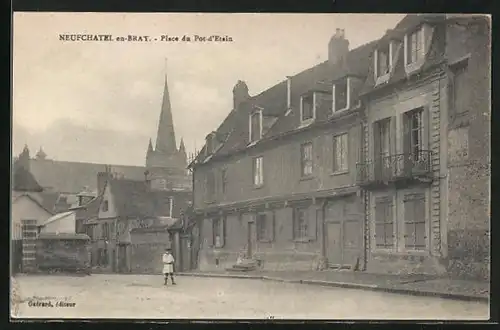 AK Neufchâtel-en-Bray, Place du Pot-d`Etain