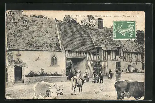 AK Mesnil-Val, Intérieur de la Feme à l`heure du lait