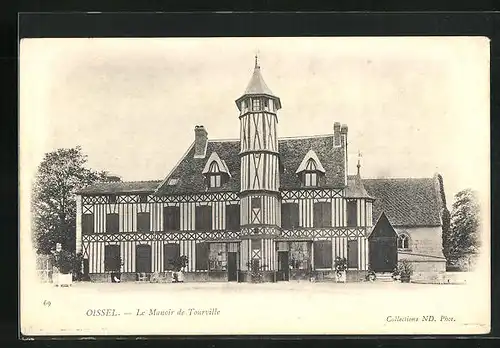AK Oissel, Le Manoir de Tourville, Frontansicht