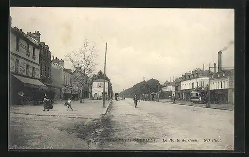 AK Petit-Quevilly, La Route de Caen