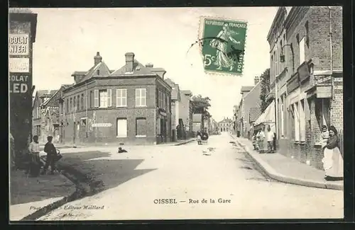 AK Oissel, Rue de la Gare