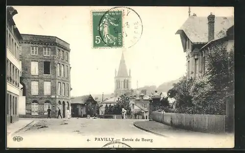 AK Pavilly, Entrée du Bourg