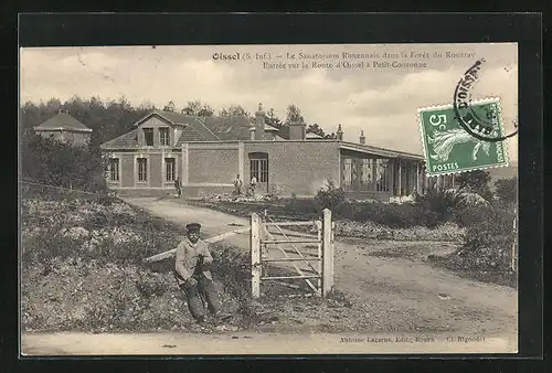 AK Oissel, Le Sanatorium Rouennais dans la Foret Rouvray