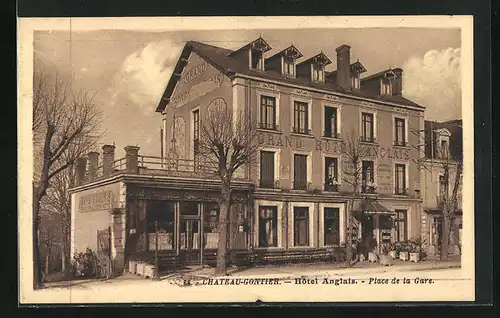 AK Chateau-Gontier, Hôtel Anglais, Place de la Gare