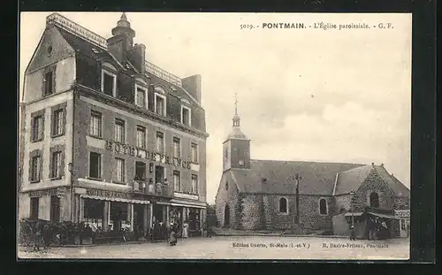 AK Pontmain, L`Eglise paroissale