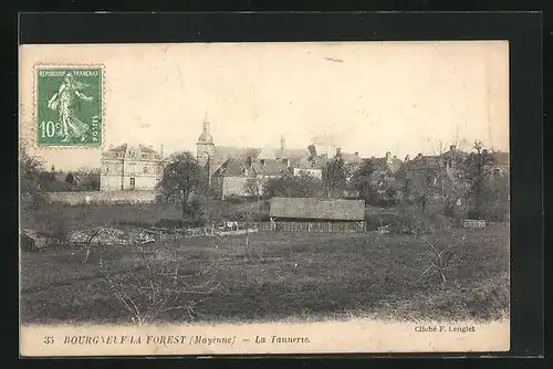 AK Bourgneuf-la-Forest, la Tannerie