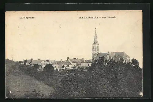 AK Les Chapelles, Vue Générale