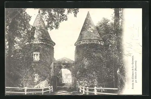 AK Alexain, Entrée du Chateau de La Guitterie