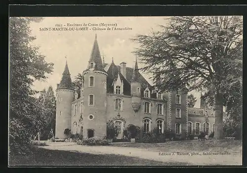 AK Saint-Martin-du-Limet, Chateau de l'Ansaudiére