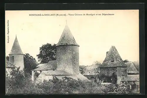 AK Montigné-le-Brillant, Vieux Chateau de Montigné et ses Dépendances