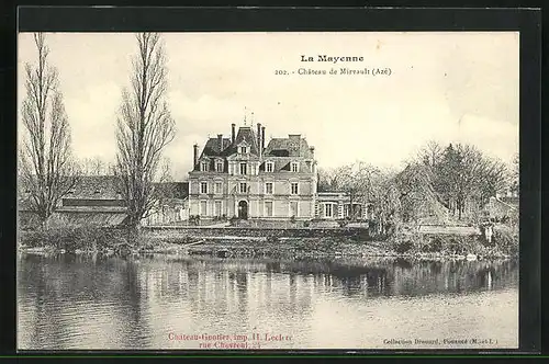 AK La Mayenne, Chateau de Mirvault, Azé