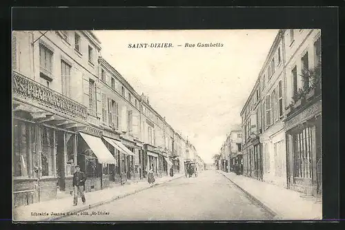 AK Saint-Dizier, Rue Gambetta